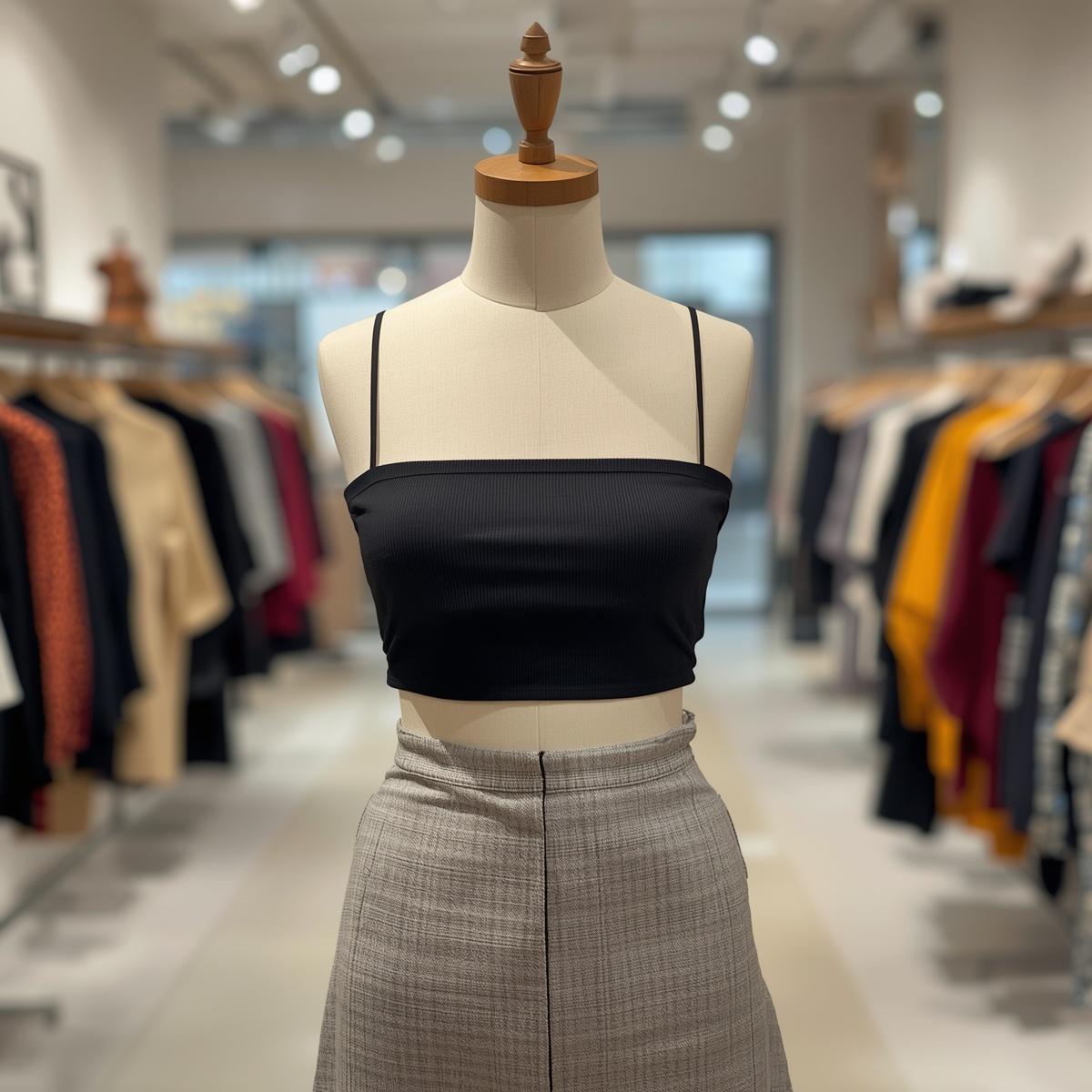 Crop Top & Skirt Set